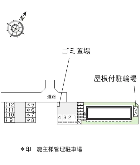 ★手数料０円★愛甲郡愛川町中津　月極駐車場（LP）